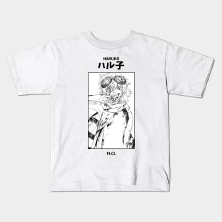 Haruko Haruhara FLCL Kids T-Shirt